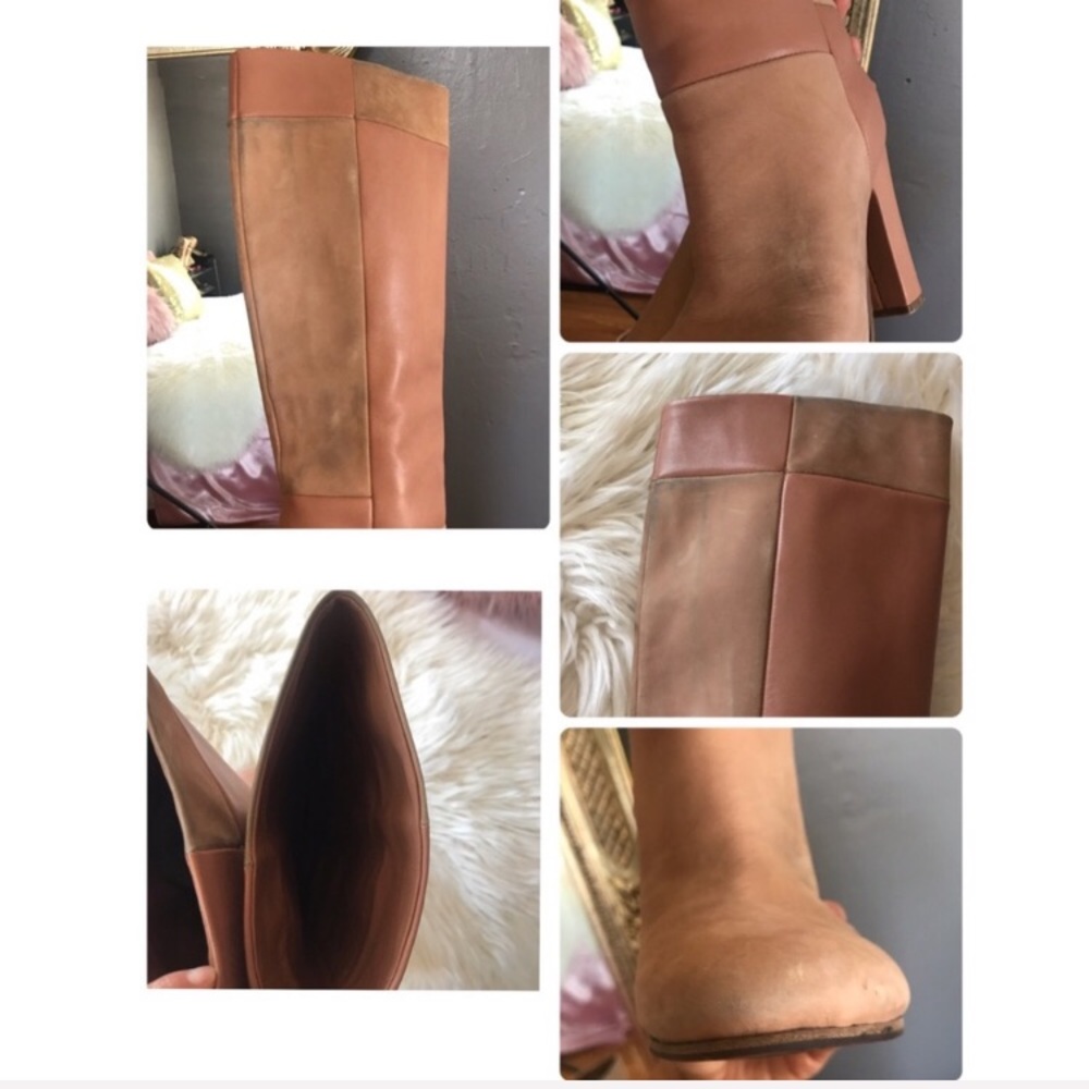 See By Chloe leather patchwork boots - Picture 7 of 7